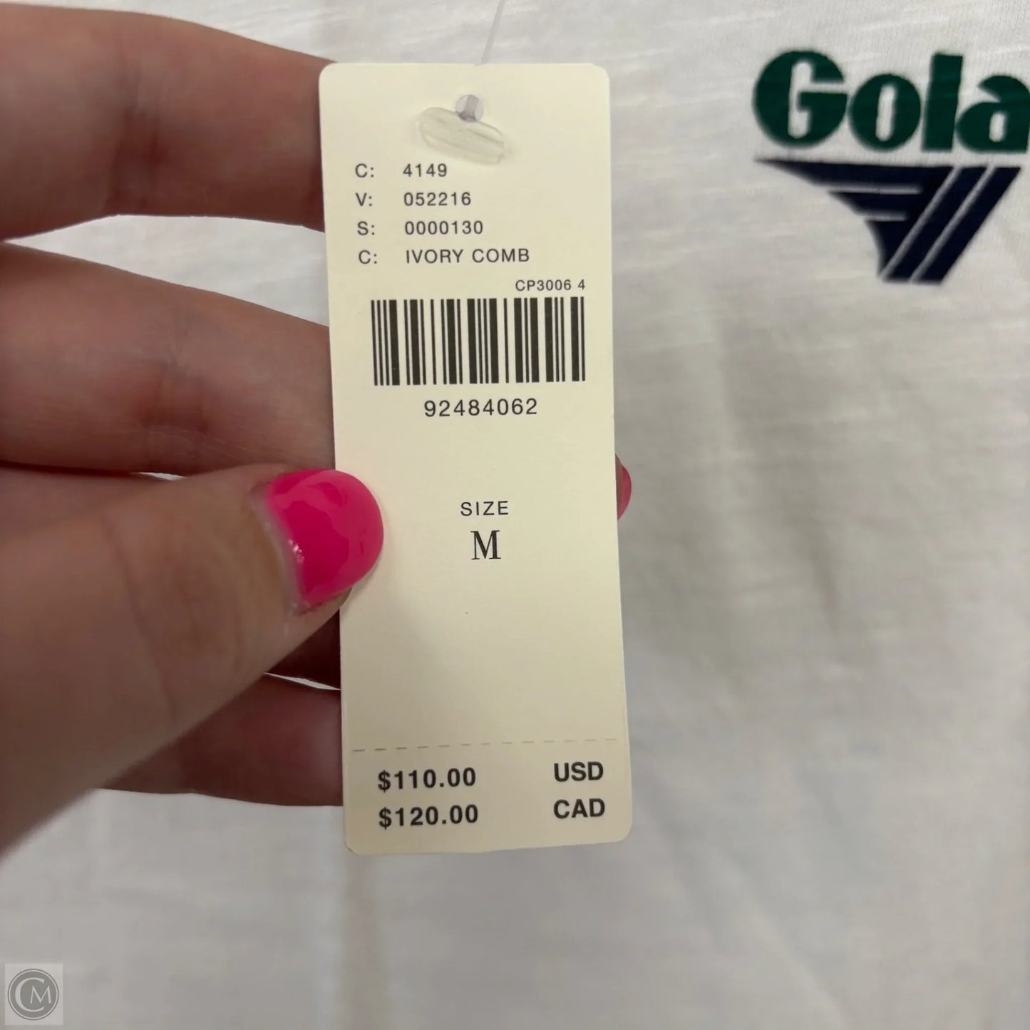 Dress Casual Short By Gola In White, Size: M