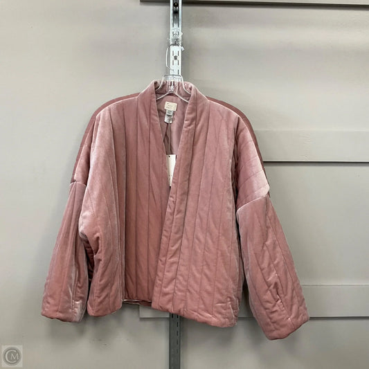 Jacket Puffer &amp; Quilted By A New Day In Pink, Size: Osfm