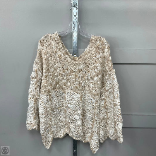 Sweater By Pol In Cream, Size: S