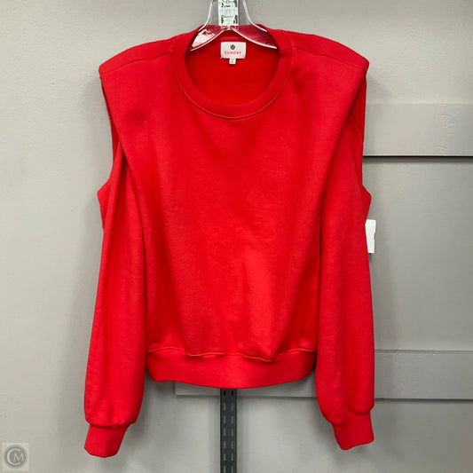 Sweatshirt Crewneck By Sundry In Red, Size: Xs