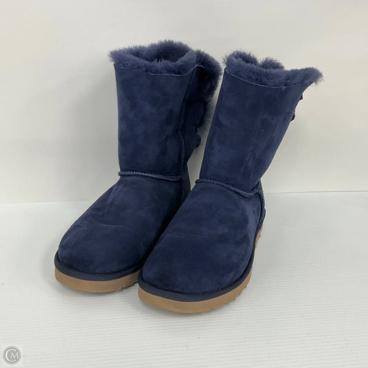 Boots Designer By Ugg In Blue, Size: 8