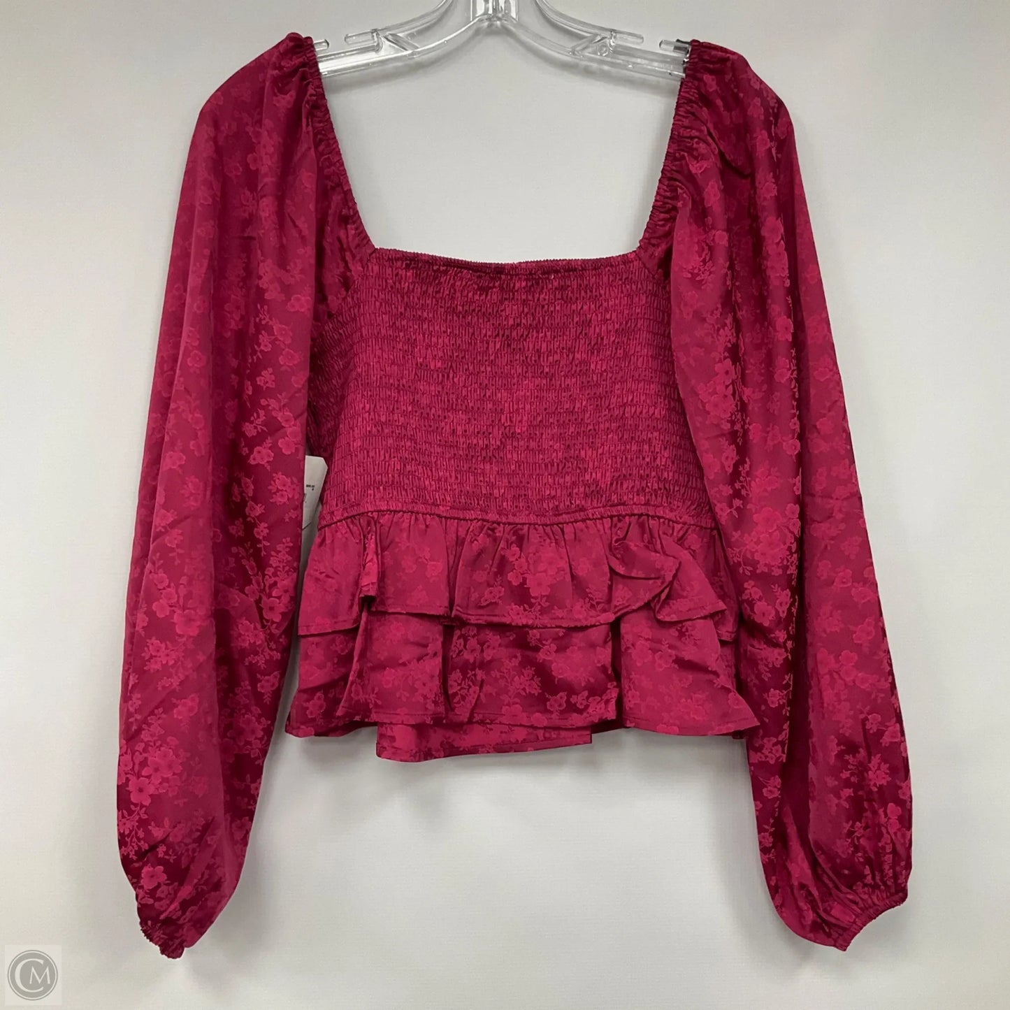 Top Long Sleeve By Altard State In Pink, Size: S