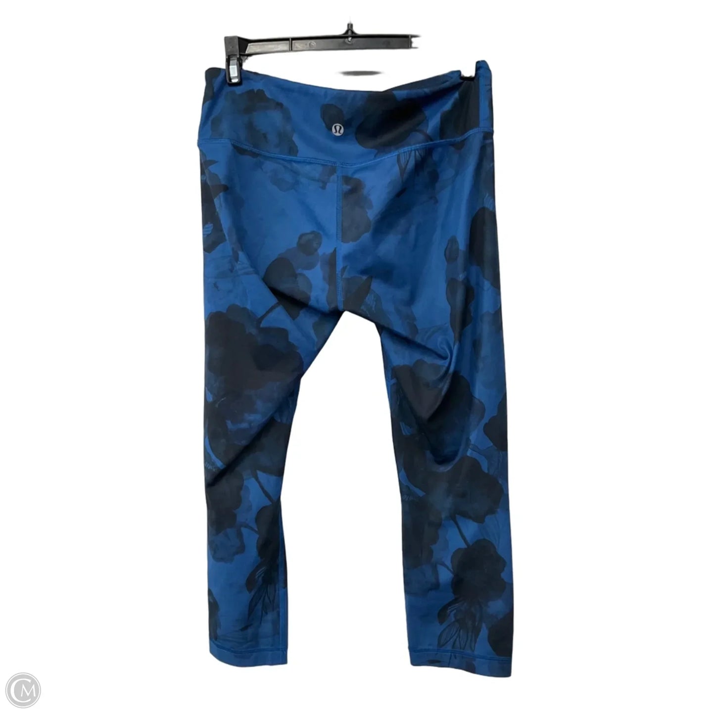 Athletic Leggings Capris By Lululemon In Blue, Size: 6