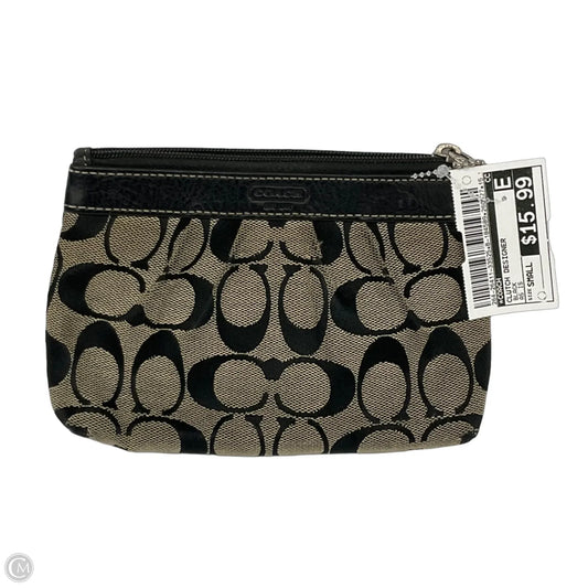Clutch Designer By Coach, Size: Small