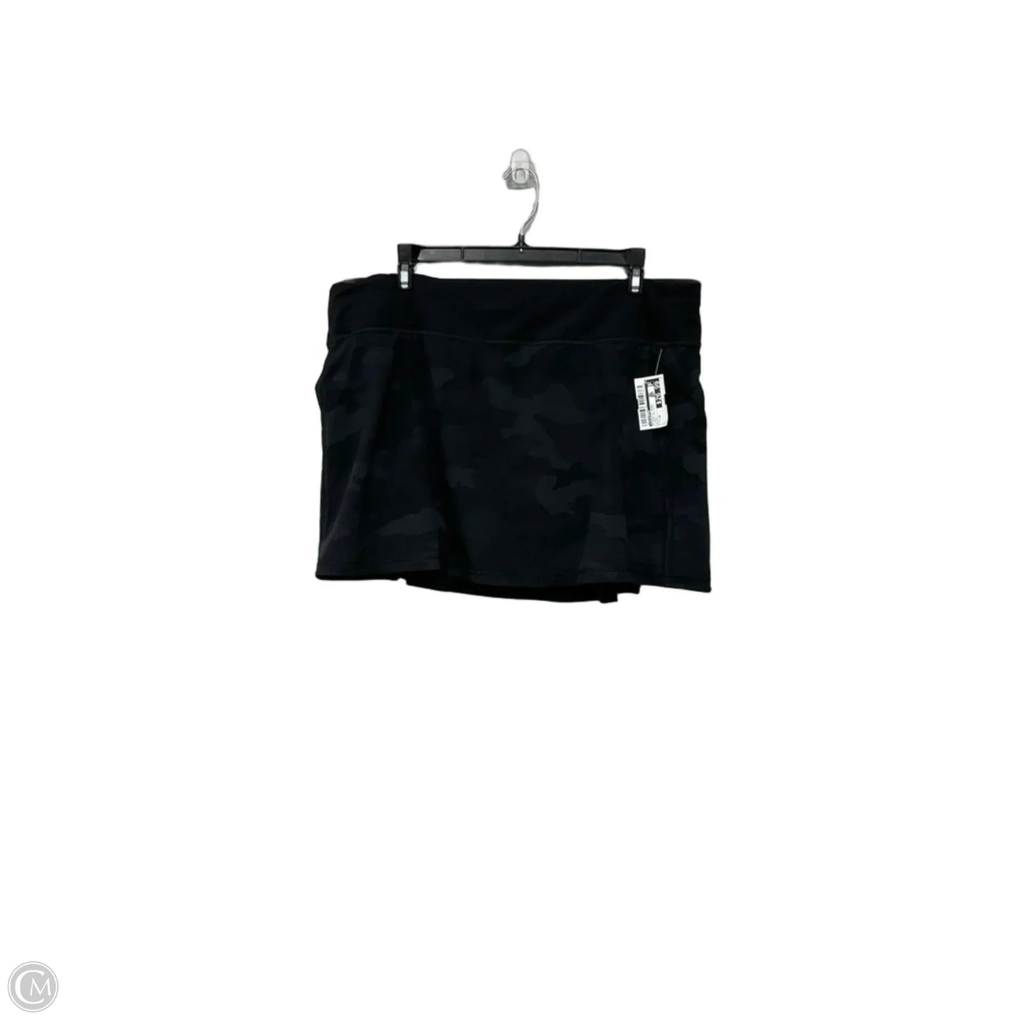 Athletic Skort By Lululemon In Camouflage Print, Size: 14