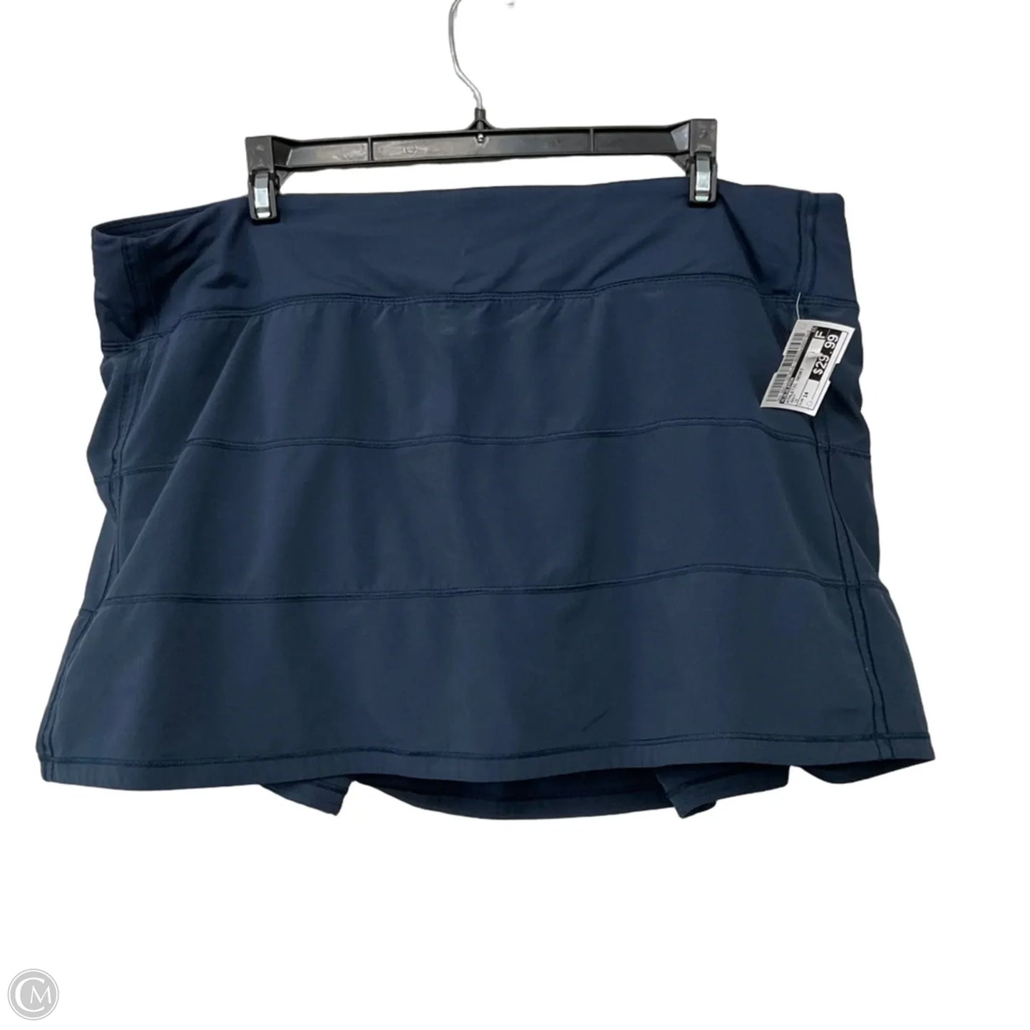 Athletic Skort By Lululemon In Navy, Size: 14