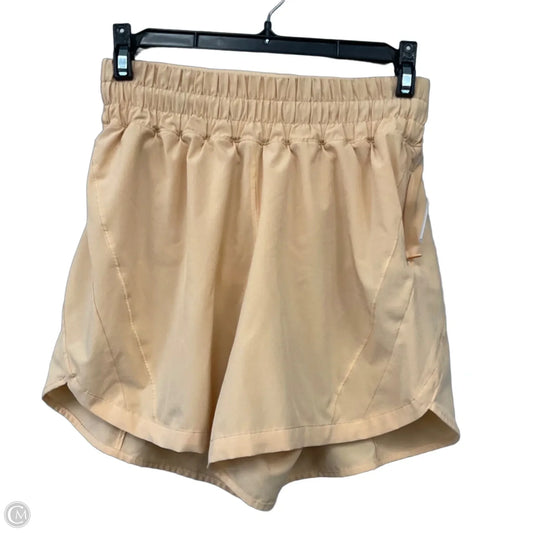 Athletic Shorts By Lululemon In Orange, Size: 6