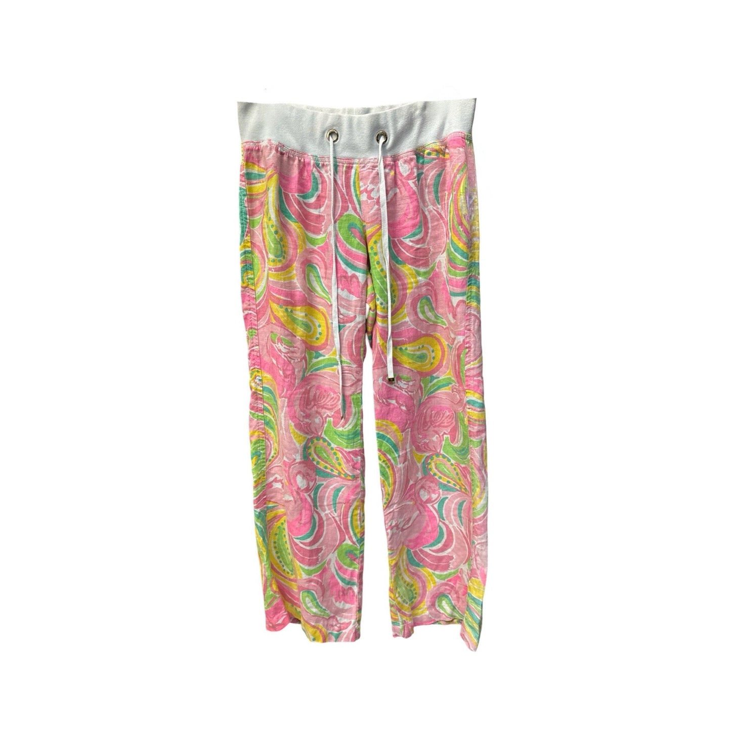 Multi-colored Pants Wide Leg Lilly Pulitzer, Size M