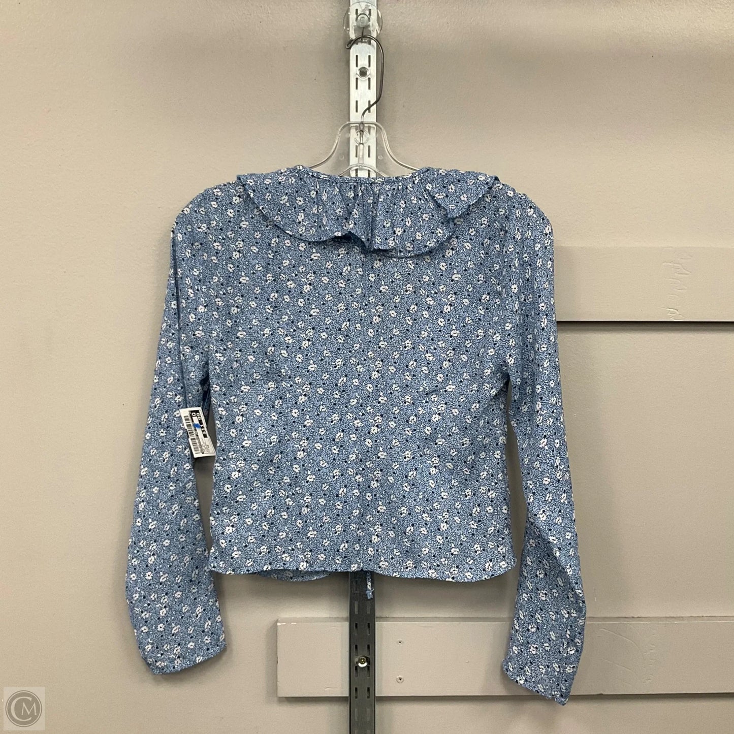 Top Short Sleeve By Abercrombie And Fitch In Floral Print, Size: XXs