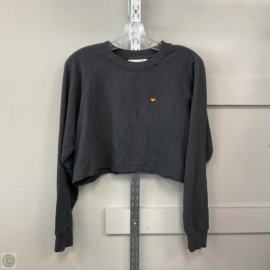 Top Long Sleeve By Spiritual Gangster In Grey, Size: M