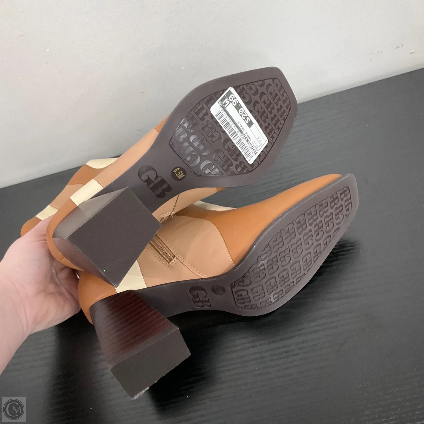 Boots Ankle Heels By Gianni Bini In Multi-colored, Size: 6.5