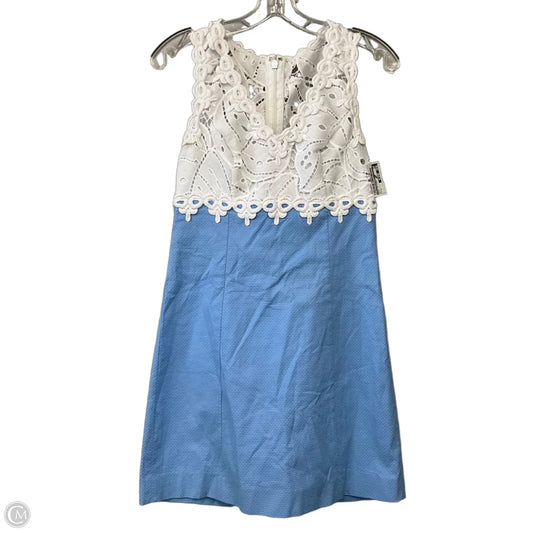 Dress Designer By Lilly Pulitzer In Blue, Size: 0
