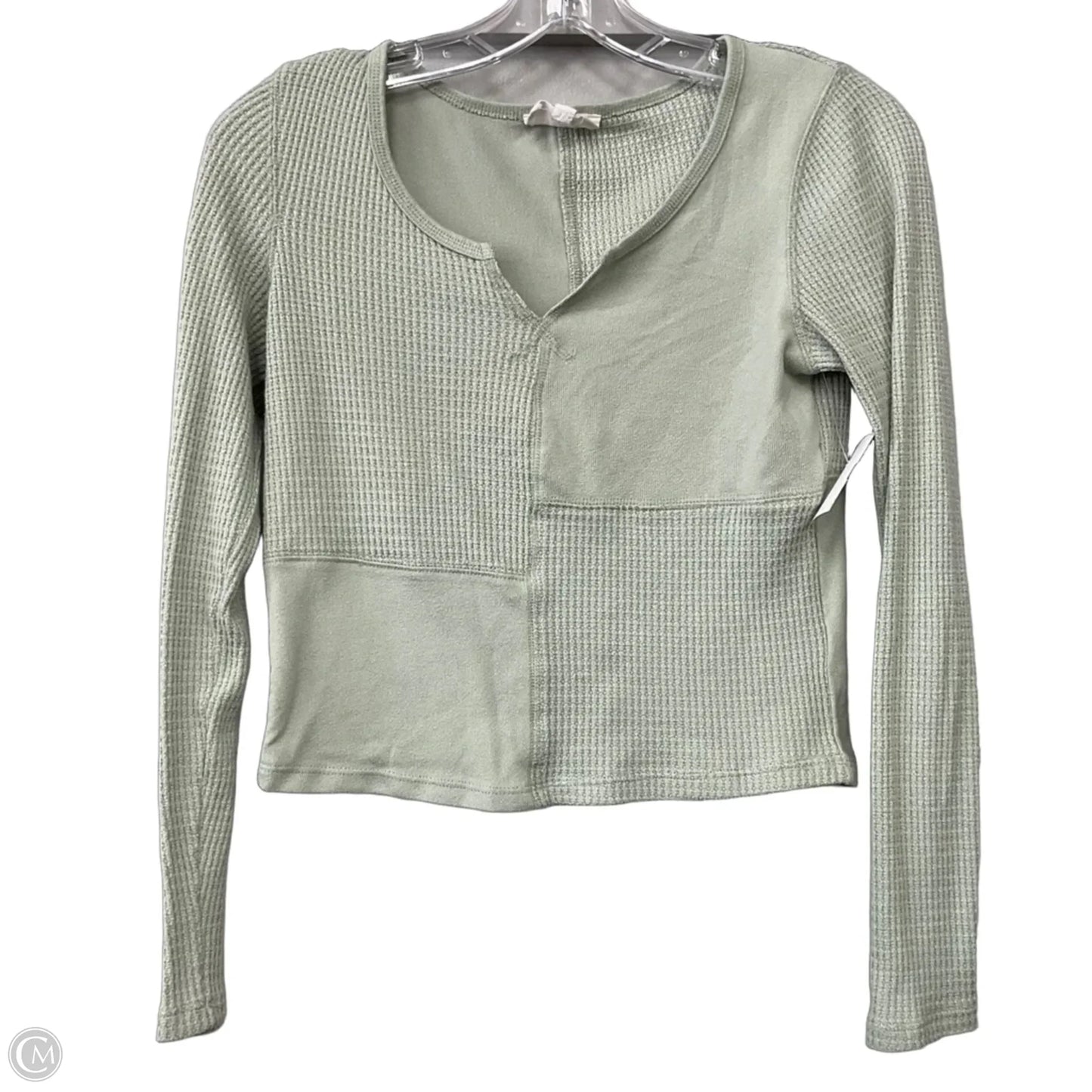 Top Long Sleeve By Hippie Rose In Green, Size: Xs