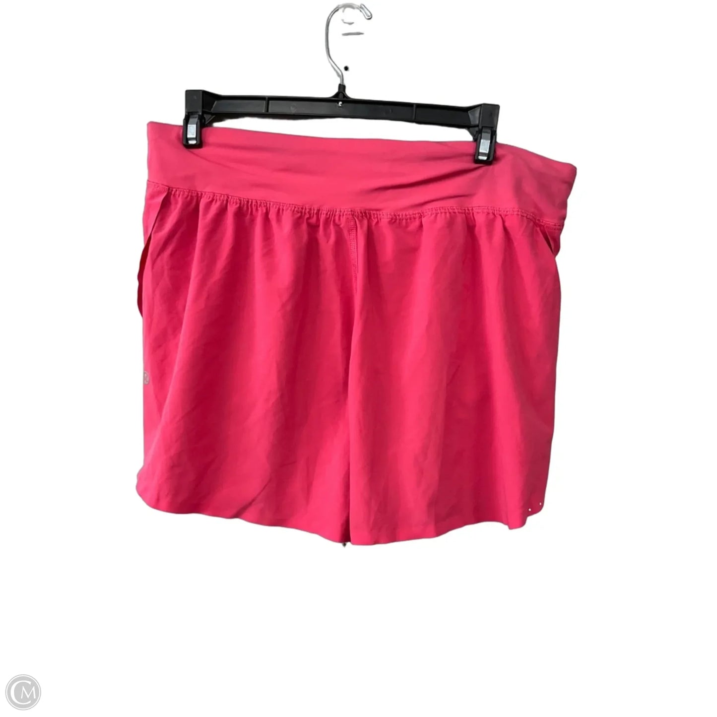 Athletic Shorts By Lululemon In Pink, Size: 8