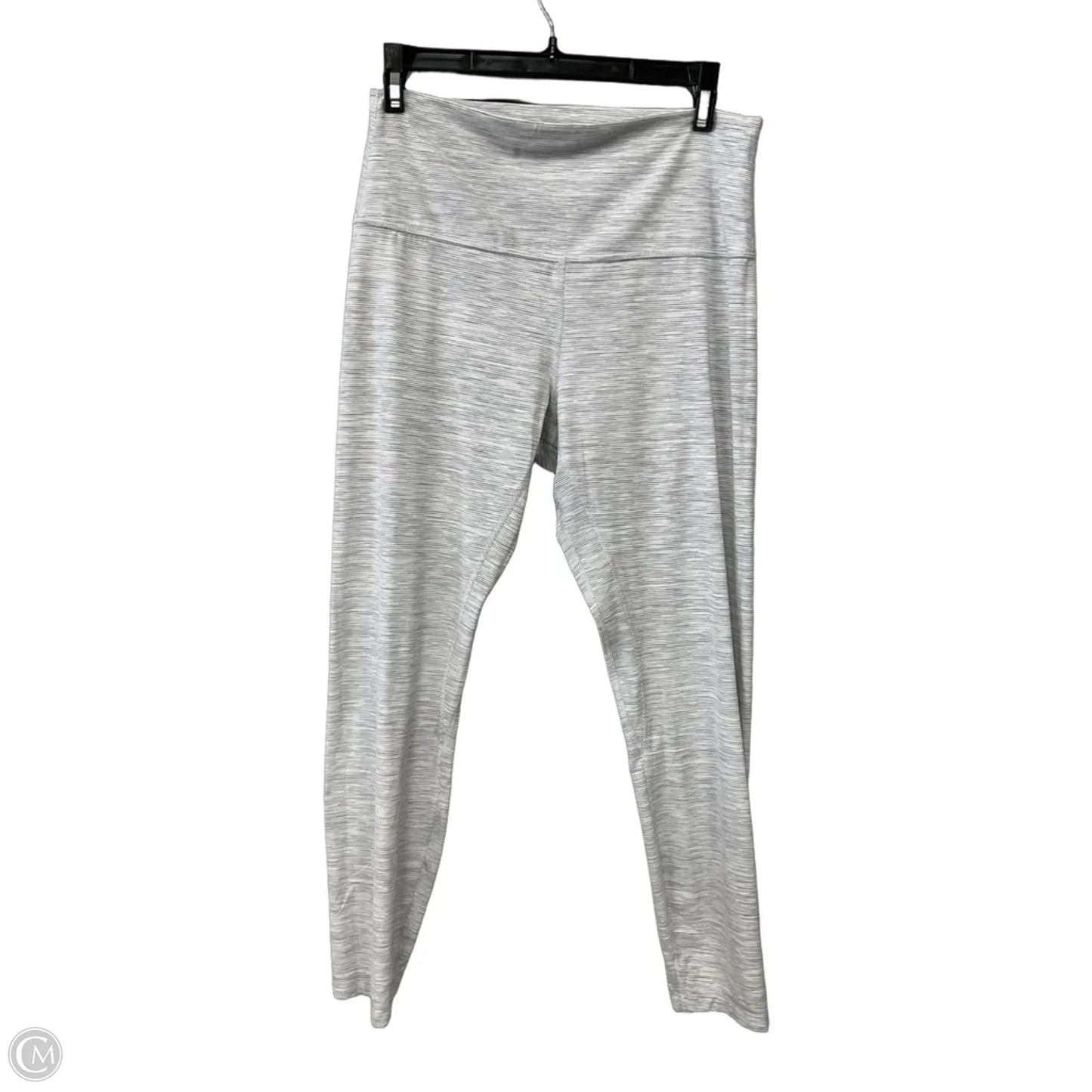 Athletic Leggings By Lululemon In Grey, Size: 10