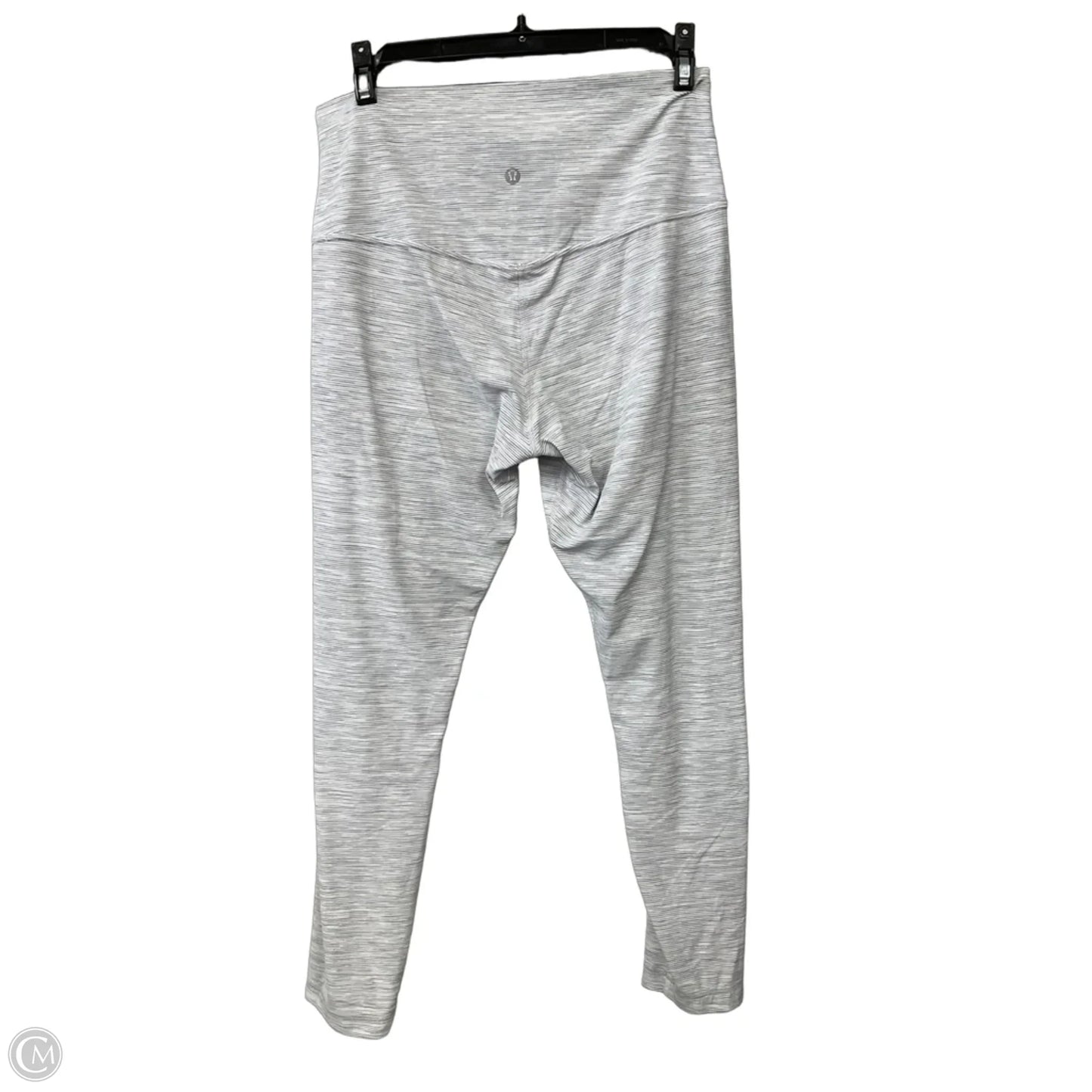Athletic Leggings By Lululemon In Grey, Size: 10