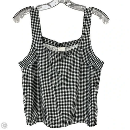 Top Sleeveless By A New Day In Black, Size: M