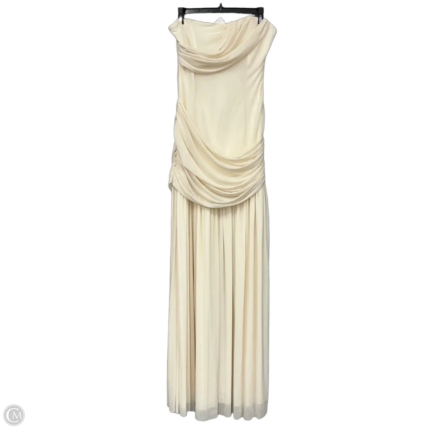 The Ember Wrapped Dress By Misha In Ivory, Size: L