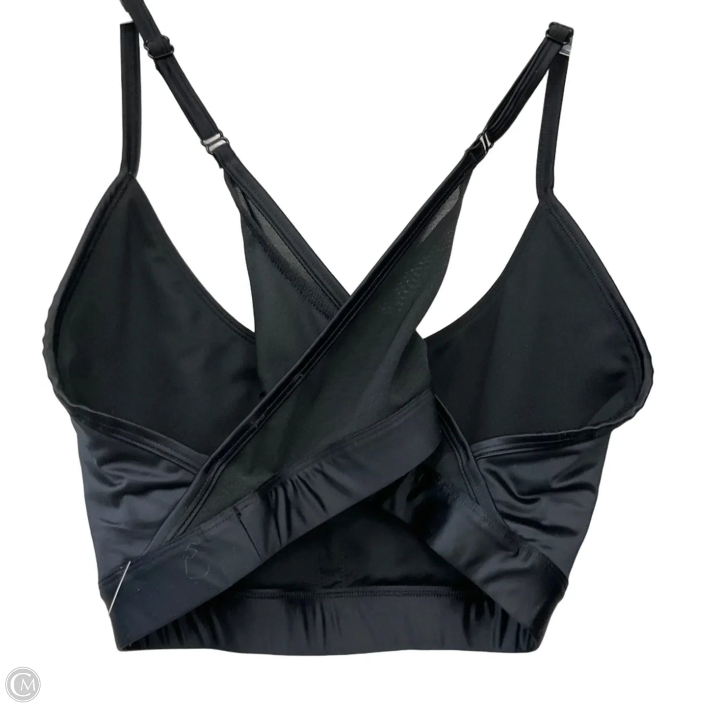 Athletic Bra By Reebok In Black, Size: L