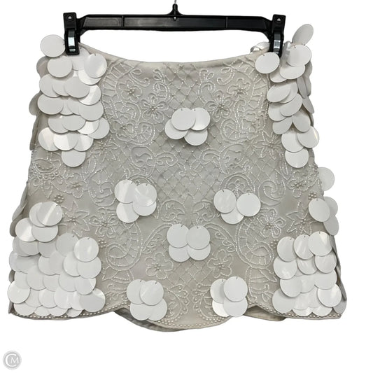 Skirt Mini & Short By Asos In White, Size: 4