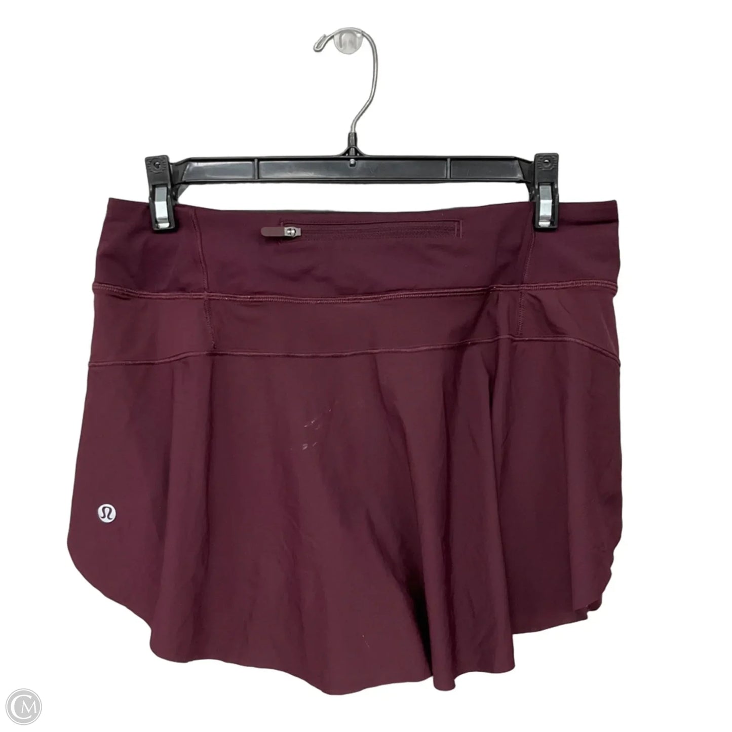 Athletic Skort By Lululemon In Purple, Size: 6