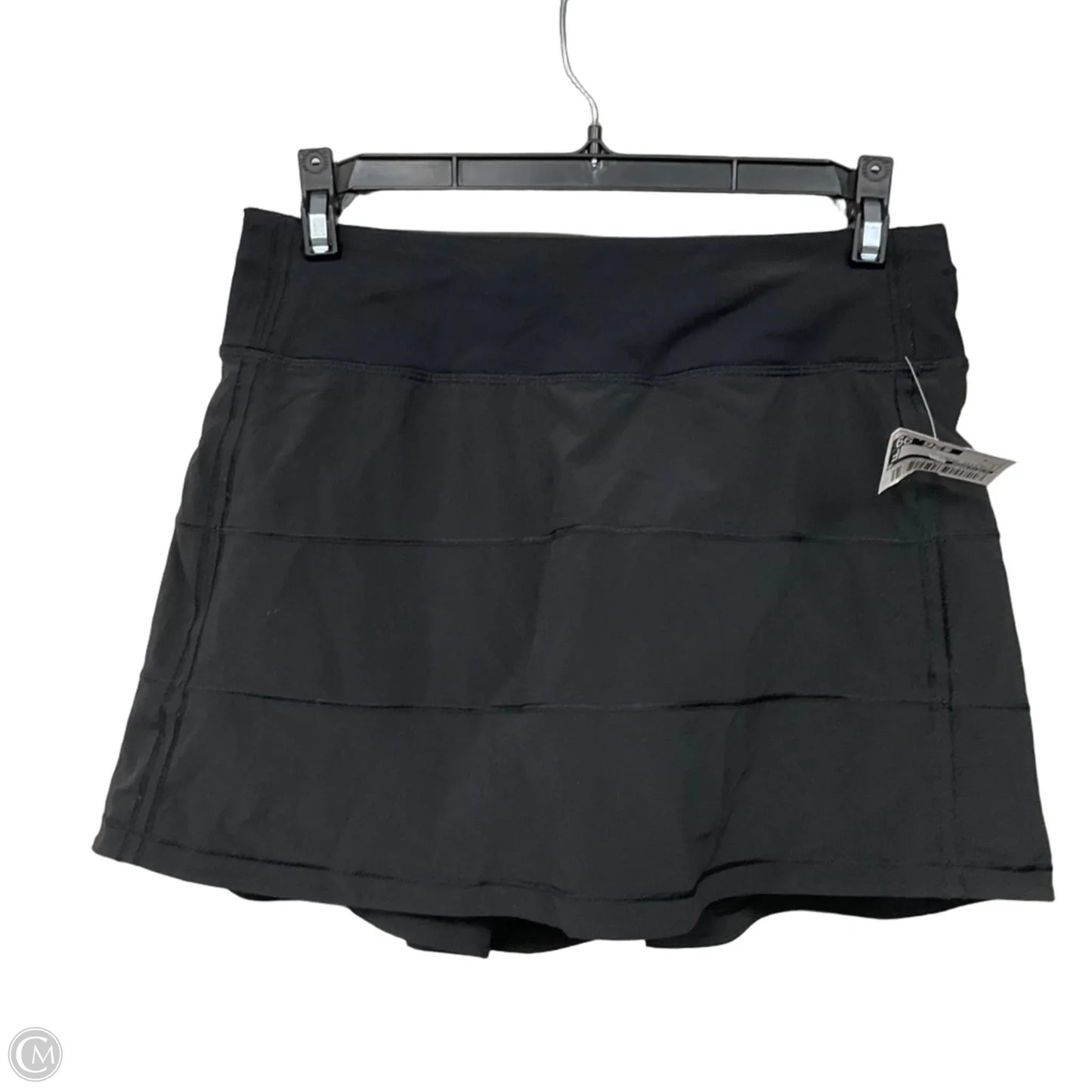 Athletic Skort By Lululemon In Black, Size: 4