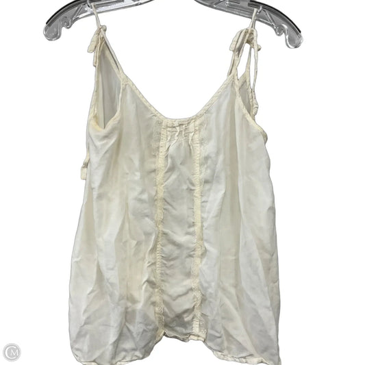 Top Sleeveless By Free People In Cream, Size: S