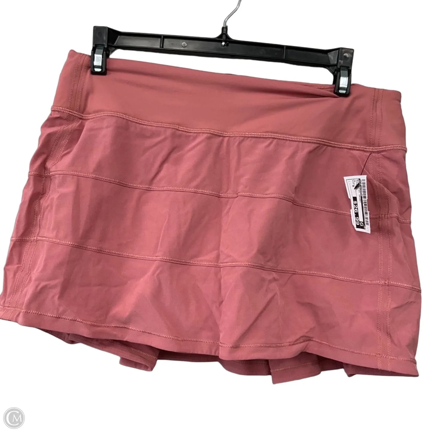 Athletic Skort By Lululemon In Pink, Size: 6