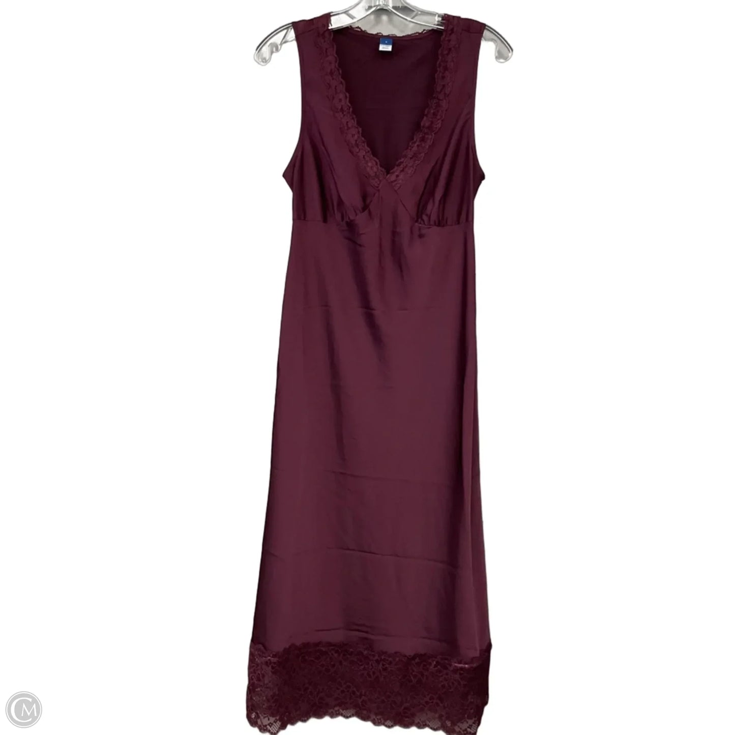 Dress Casual Midi By Old Navy In Purple, Size: S