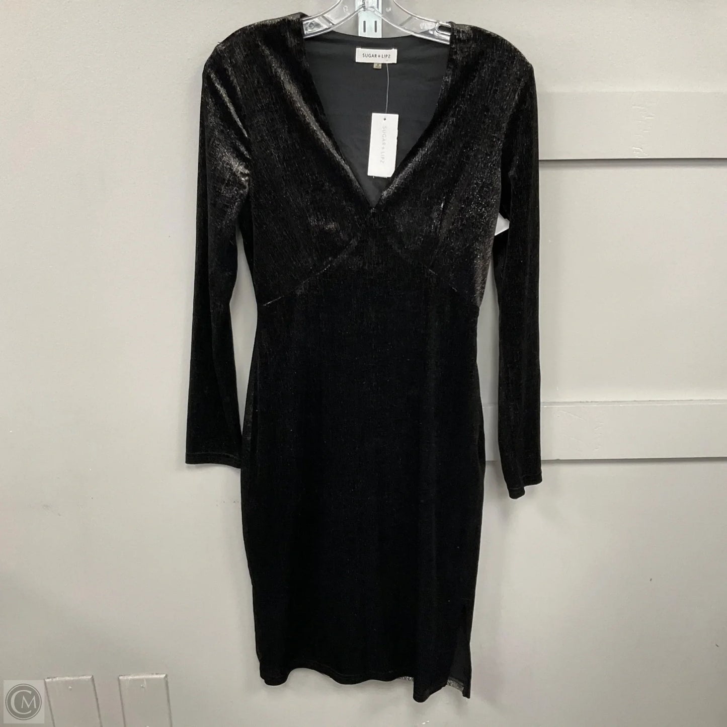 Dress Casual Midi By Sugar Lips In Black, Size: S