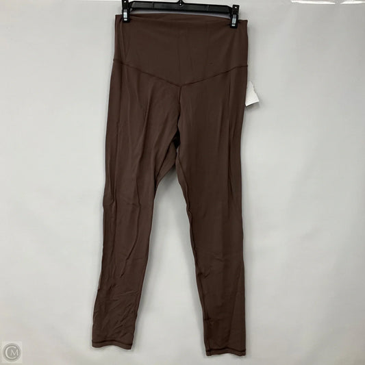 Athletic Leggings By Aerie In Bronze, Size: L