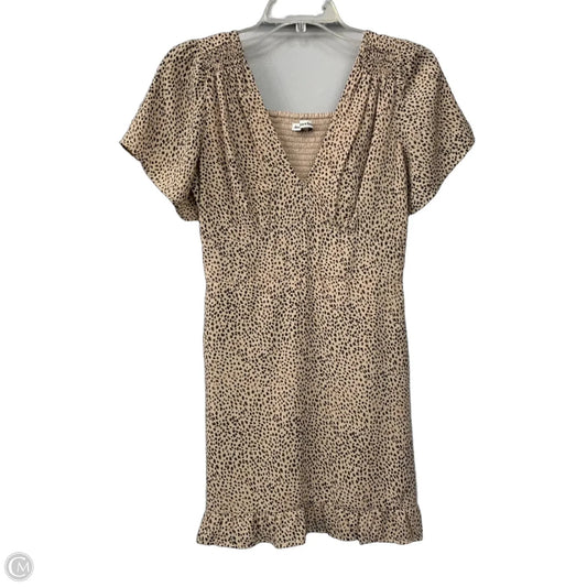 Dress Casual Short By Abercrombie And Fitch In Animal Print, Size: Xs