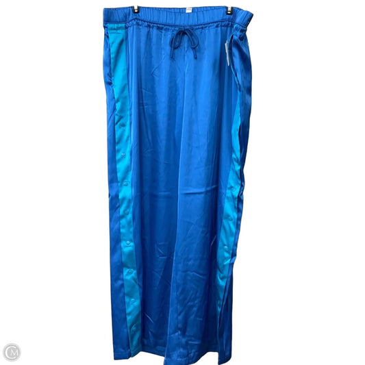 Pants Wide Leg By Joy Lab In Blue, Size: Xl