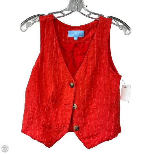 Vest Other By Draper James In Red, Size: S