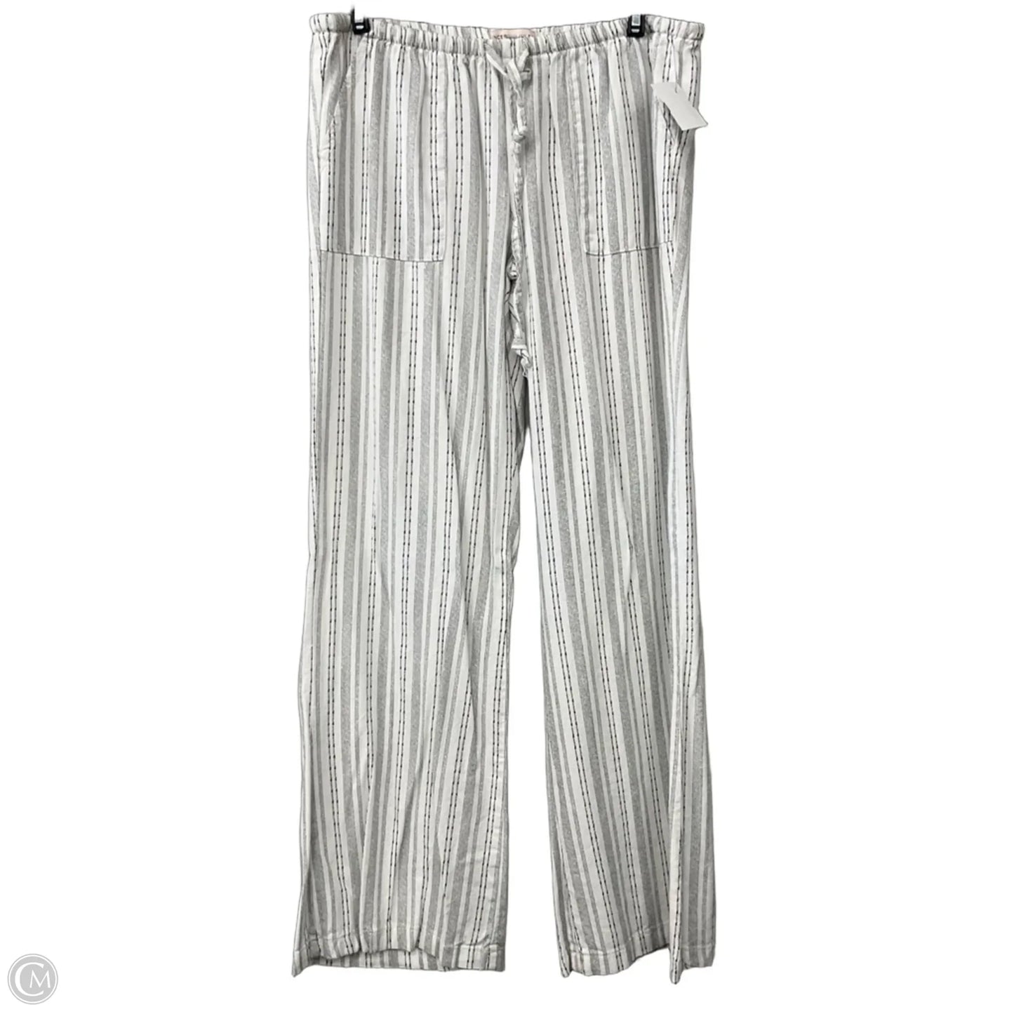 Pants Linen By Sincerely Jules In Striped Pattern, Size: L
