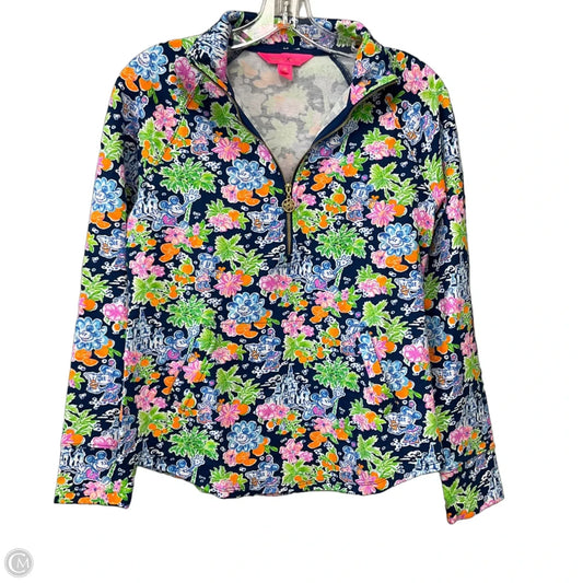 Sweatshirt Designer By Lilly Pulitzer In Floral Print, Size: Xs
