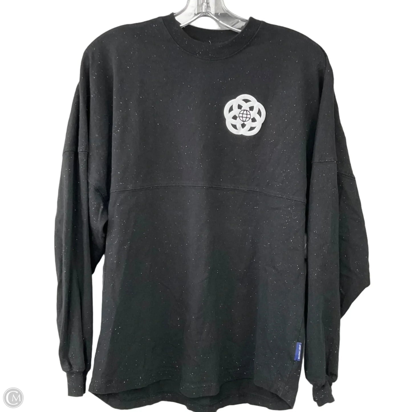 Top Long Sleeve By Disney In Black, Size: S