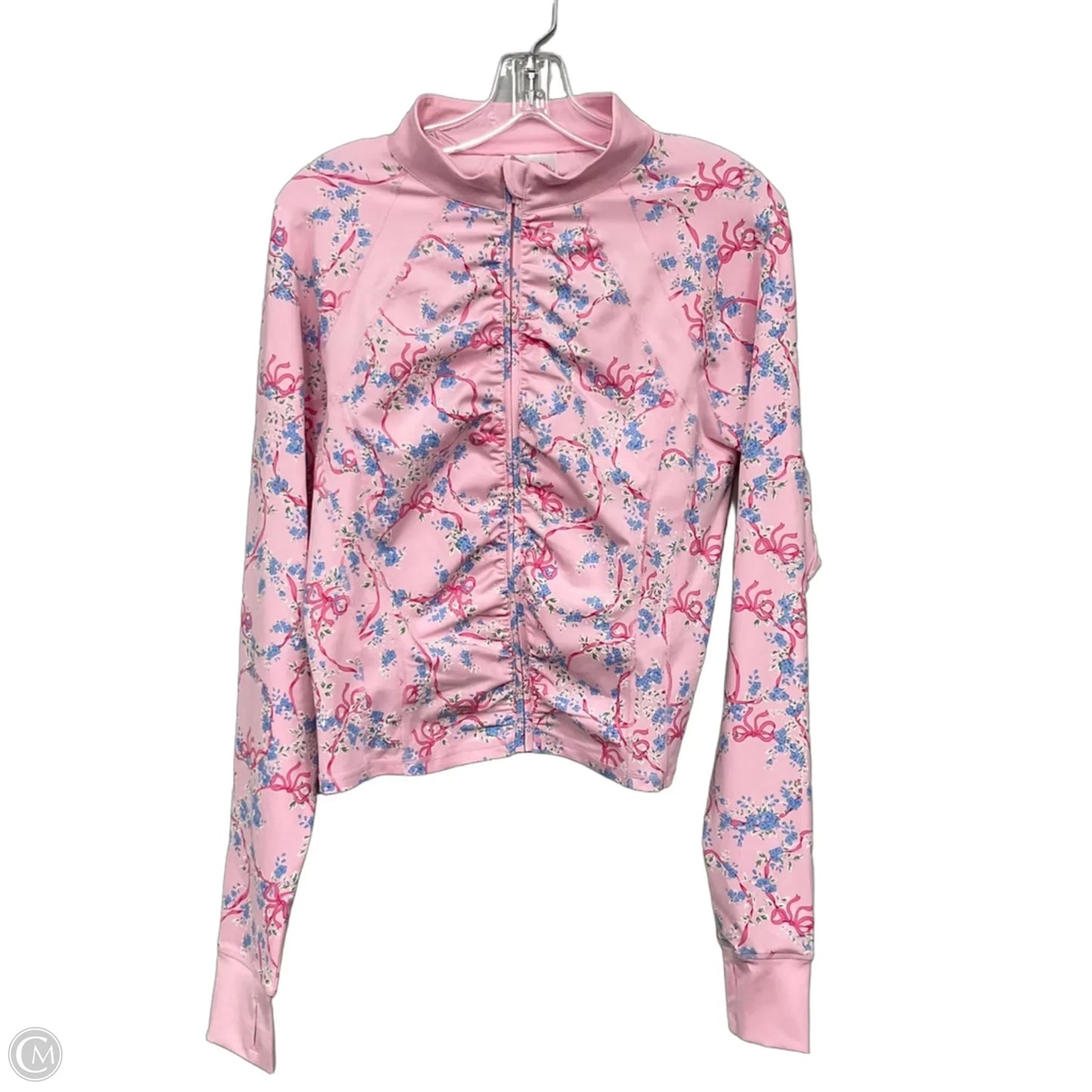 Athletic Jacket By Cmc In Pink, Size: L