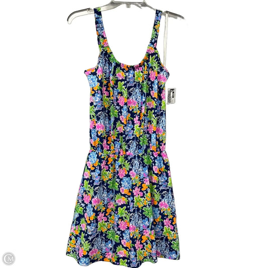 Dress Designer By Lilly Pulitzer In Floral Print, Size: S