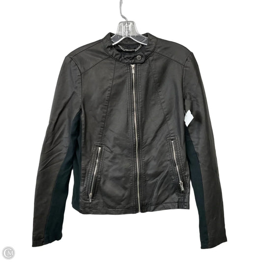 Jacket Moto By Express In Black, Size: M