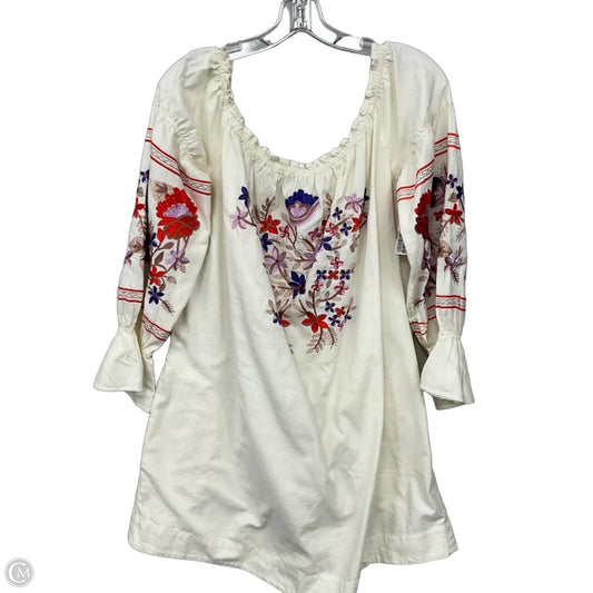 Dress Casual Short By Free People In Cream, Size: L