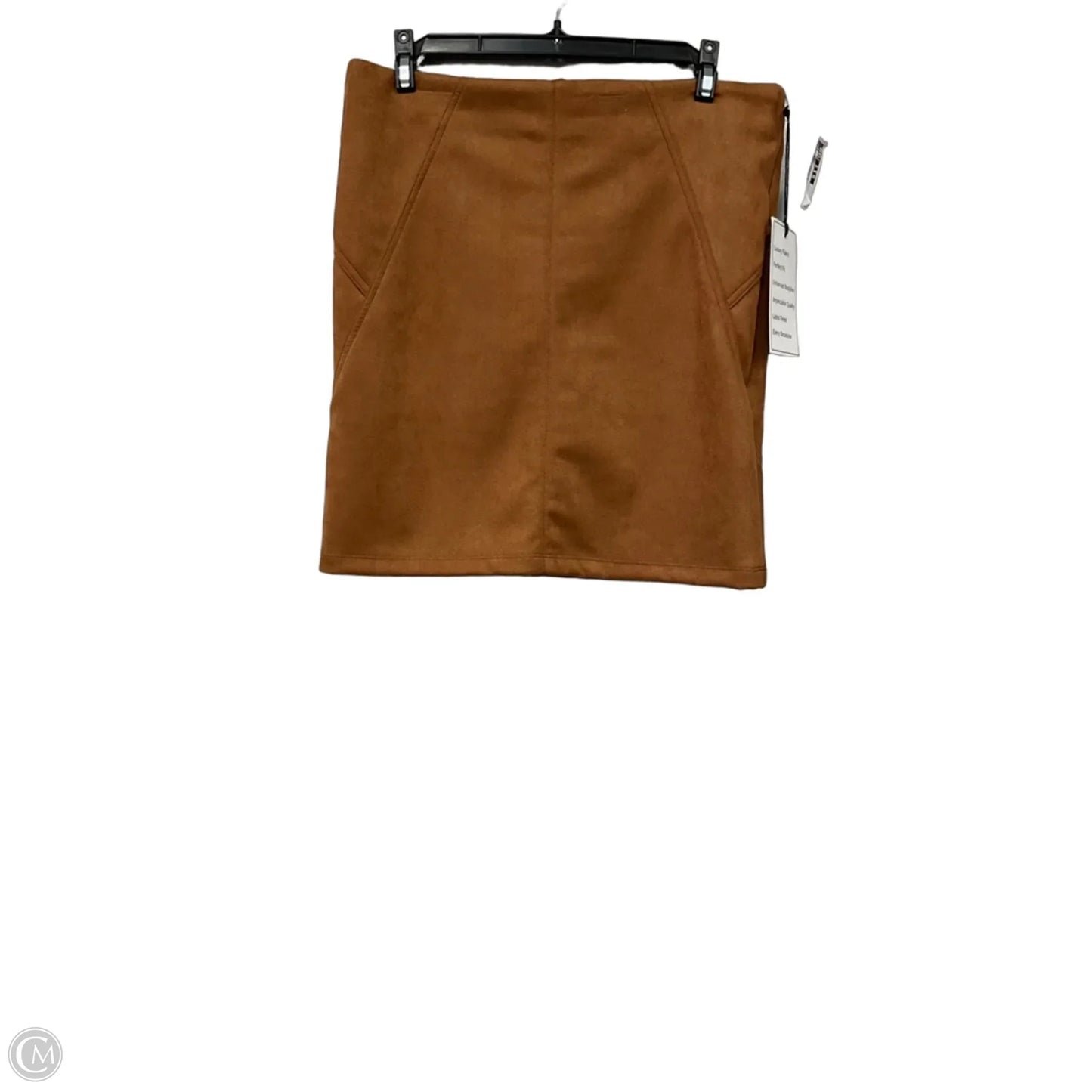 Skirt Mini & Short By Have In Brown, Size: L