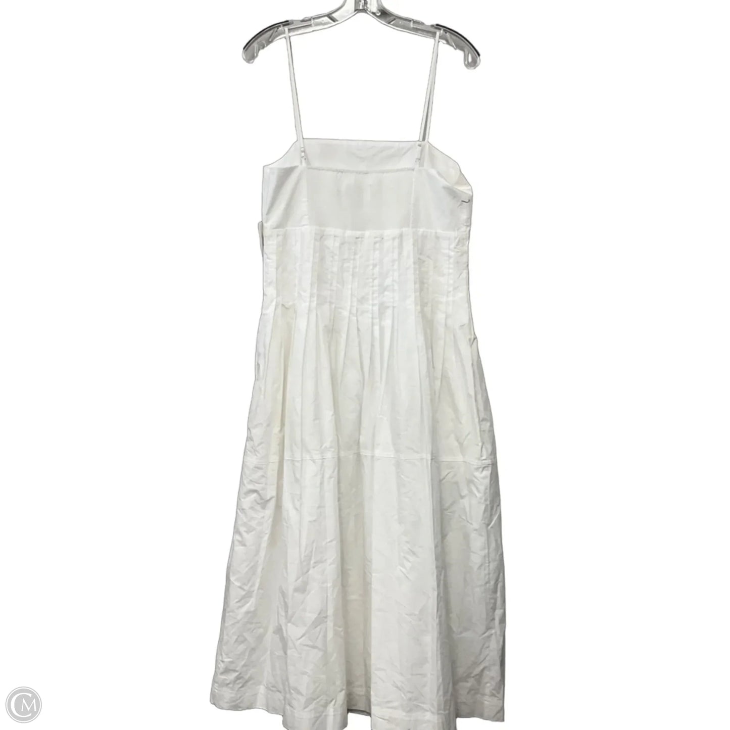 Dress Casual Maxi By Banana Republic In White, Size: 10