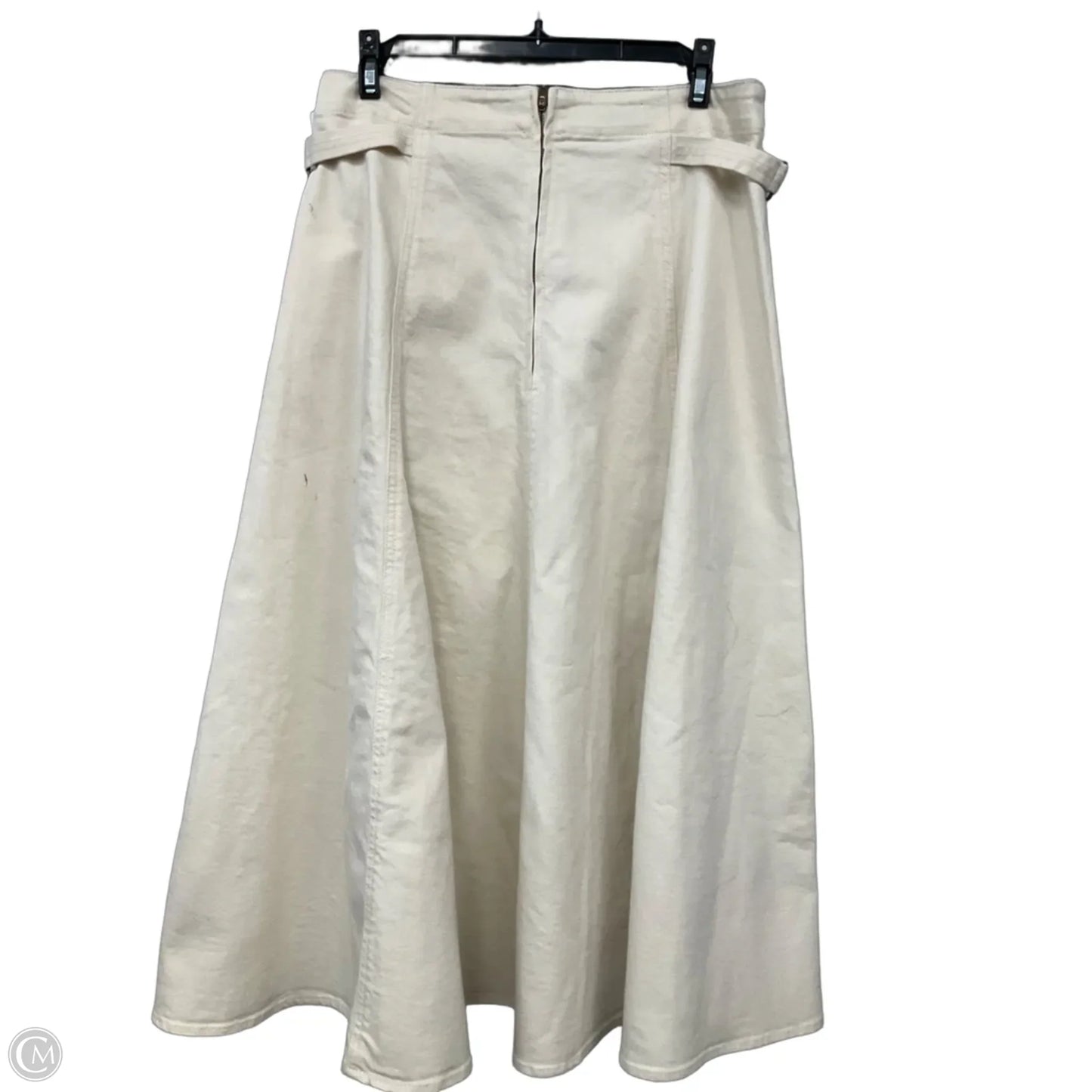 Skirt Maxi By Banana Republic In Beige, Size: 8