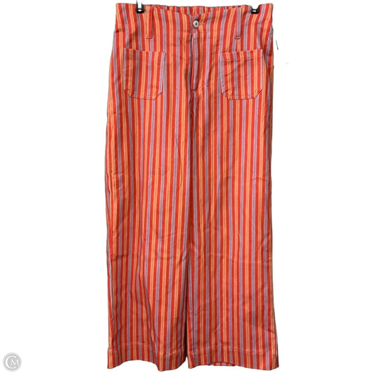 Pants Wide Leg By Cmf In Orange & Purple, Size: M