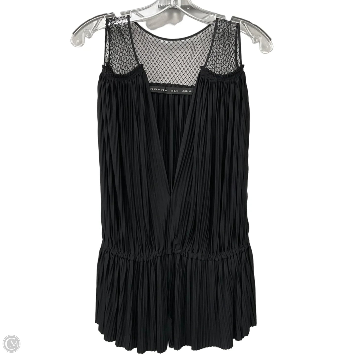 Top Sleeveless By Cma In Black, Size: S