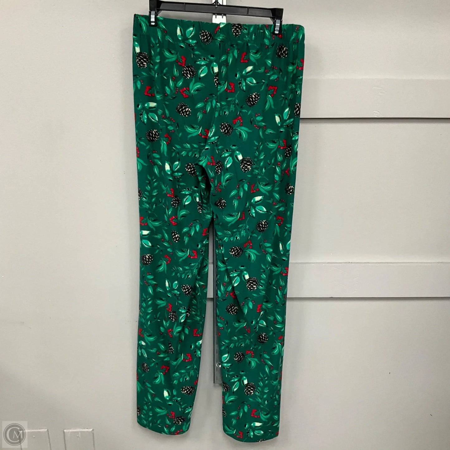 Pajama Pants By Simple Pleasures In Green, Size: M