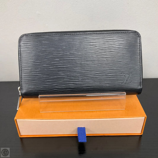 2017 Zippy Wallet By Louis Vuitton in Black Epi