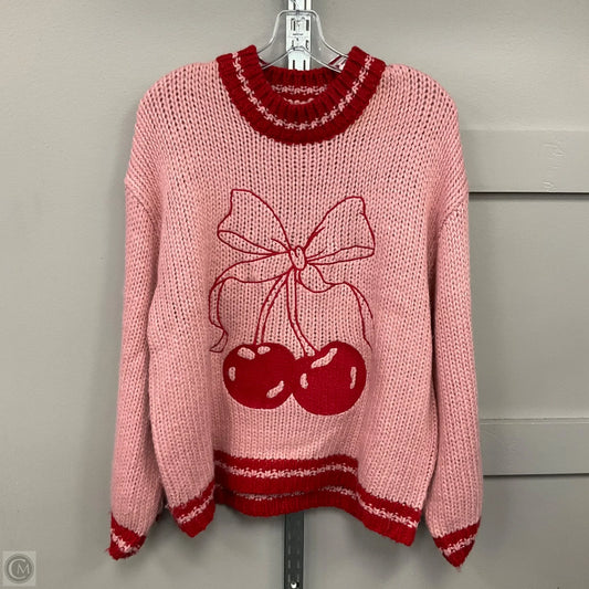 Sweater By Altard State In Red, Size: M