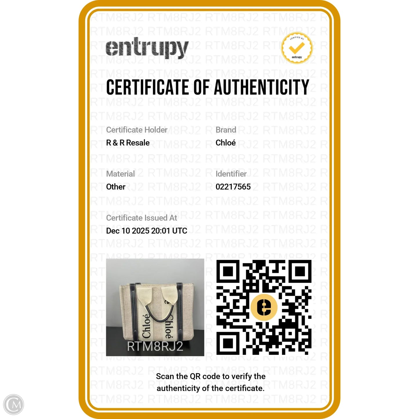 Handbag Luxury Designer By Chloe, Size: Small